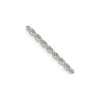 Diamond-Cut Rope Chain in Gold-Plated Sterling Silver, 2.25mm - Sophia Jewelers