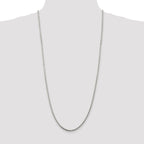 Sterling Silver 2.75mm Diamond-Cut Rope Chain