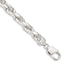 Sterling Silver 7.8mm Diamond-cut Rope Chain, 9–30 Inch - Sophia Jewelers