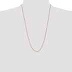 Sterling Silver And Vermeil 1.85mm Diamond-cut Rope Chain