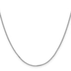 Sterling Silver 1.3mm 8 Sided D/C Double Spiga Chain