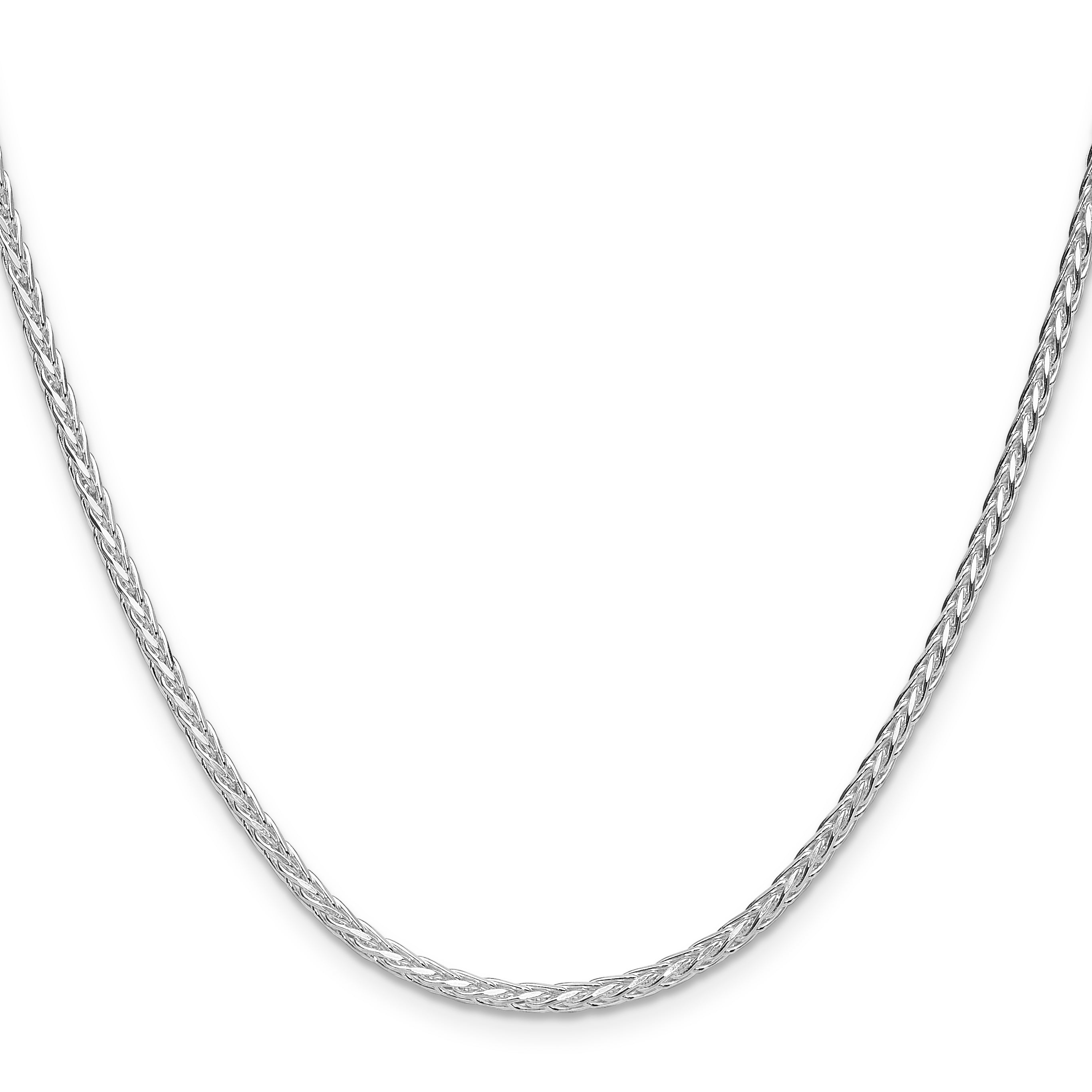 Diamond-Cut Double Spiga Chain Necklace in Sterling Silver Secondary image