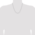 Sterling Silver 2.0mm D/C Forzantine Chain