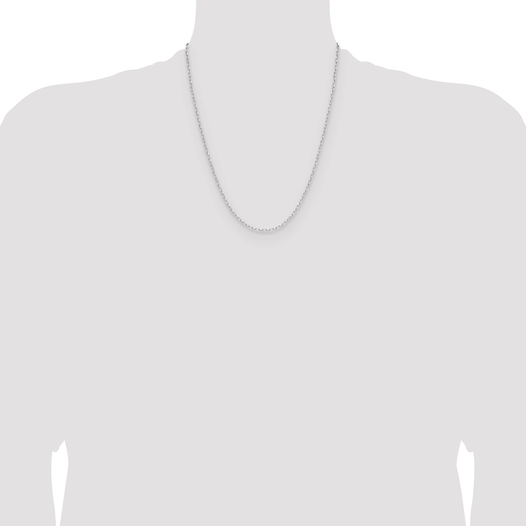 Sterling Silver 2.0mm D/C Forzantine Chain