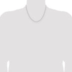 Sterling Silver 2.15mm D/C Forzantine Chain