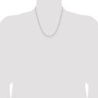 Sterling Silver 2.15mm D/C Forzantine Chain