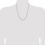 Sterling Silver 3.85mm D/C Forzantine Chain