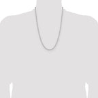 Sterling Silver 3.85mm D/C Forzantine Chain