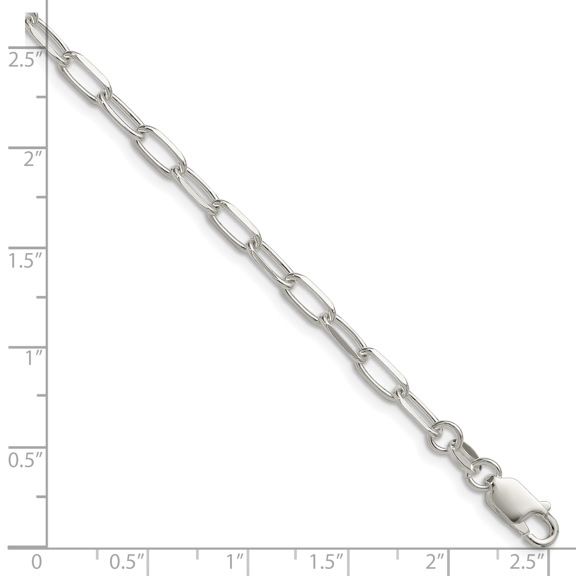 Sterling Silver 3.85mm D/C Forzantine Chain