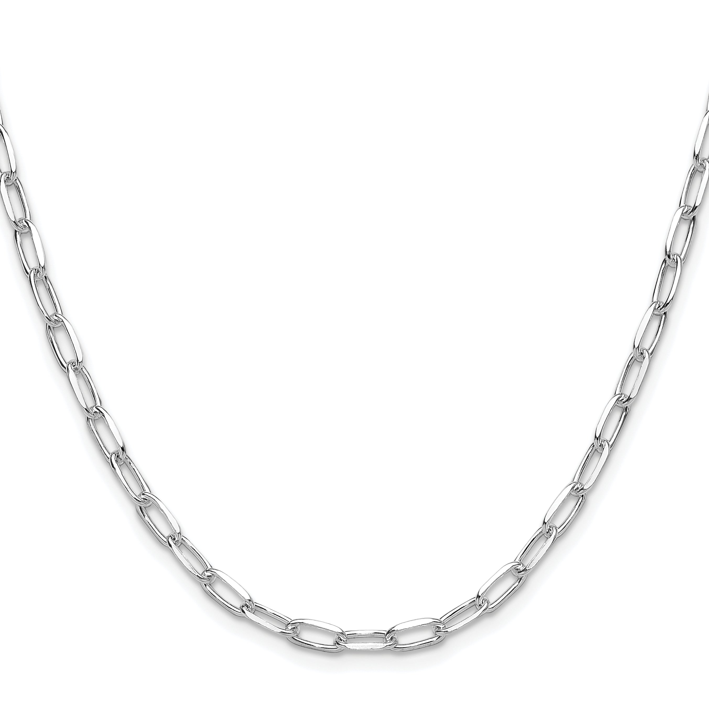 Diamond-Cut Forzantine Chain Necklace in Sterling Silver, 3.85mm Secondary image