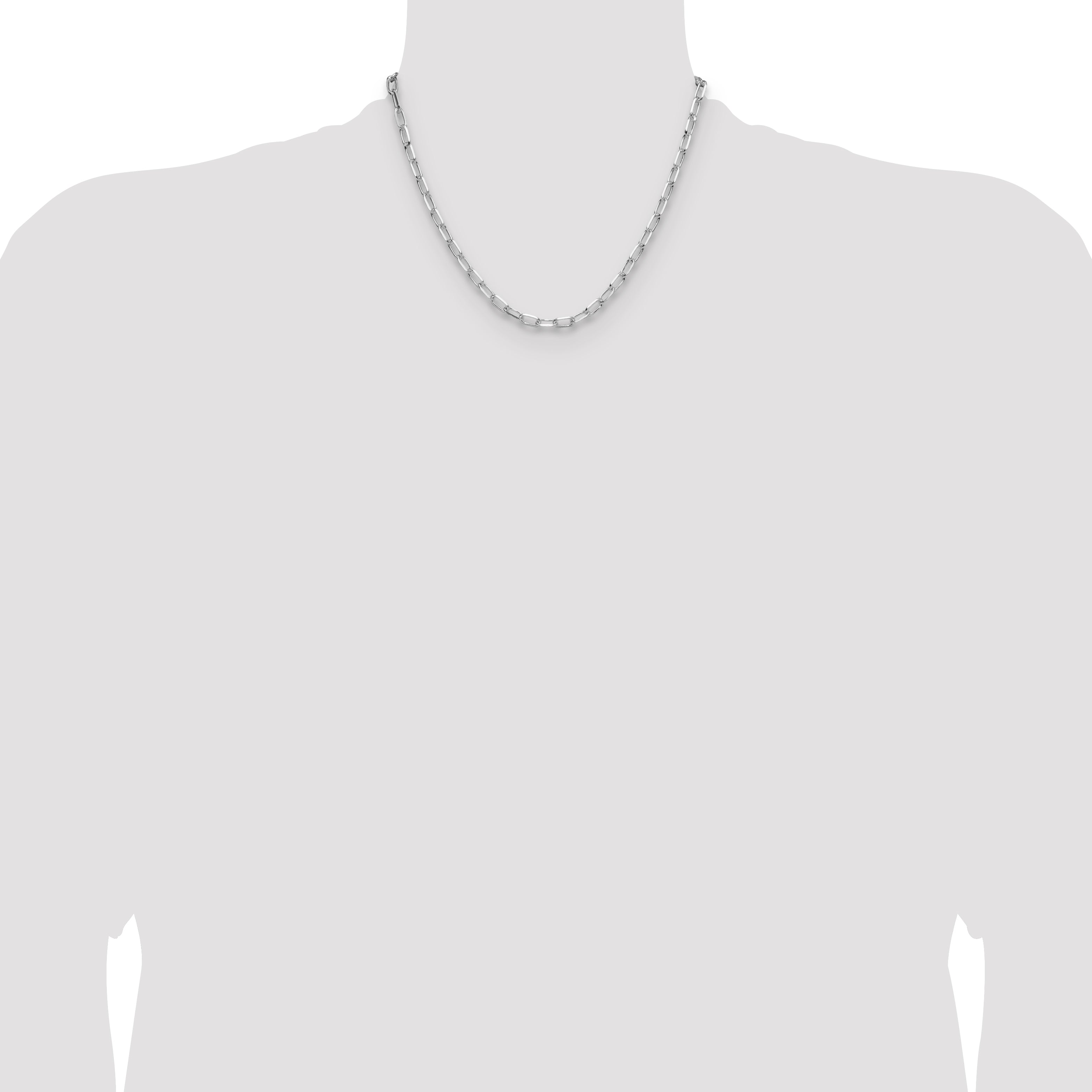 Sterling Silver 4.65mm D/C Forzantine Chain