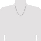 Sterling Silver 4.65mm D/C Forzantine Chain