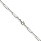Sterling Silver 3.5mm D/C Paperclip Chain