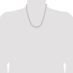 Sterling Silver 3.5mm D/C Paperclip Chain