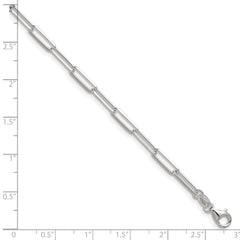 Sterling Silver 3.5mm D/C Paperclip Chain