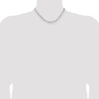 Sterling Silver 4.4mm D/C Paperclip Chain