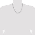 Sterling Silver 4.4mm D/C Paperclip Chain