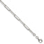 Sterling Silver 4.4mm D/C Paperclip Chain