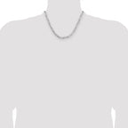 Sterling Silver 5.5mm D/C Paperclip Chain