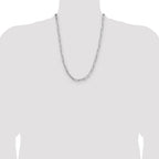 Sterling Silver 5.5mm D/C Paperclip Chain