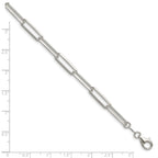 Sterling Silver 5.5mm D/C Paperclip Chain