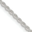 Sterling Silver Rope Chain Necklace 1.8mm