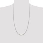 Sterling Silver 2.3mm Solid Rope Chain