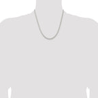 Sterling Silver 4.5mm Solid Rope Chain