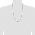 Sterling Silver 4.5mm Solid Rope Chain