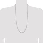 Sterling Silver 4.5mm Solid Rope Chain