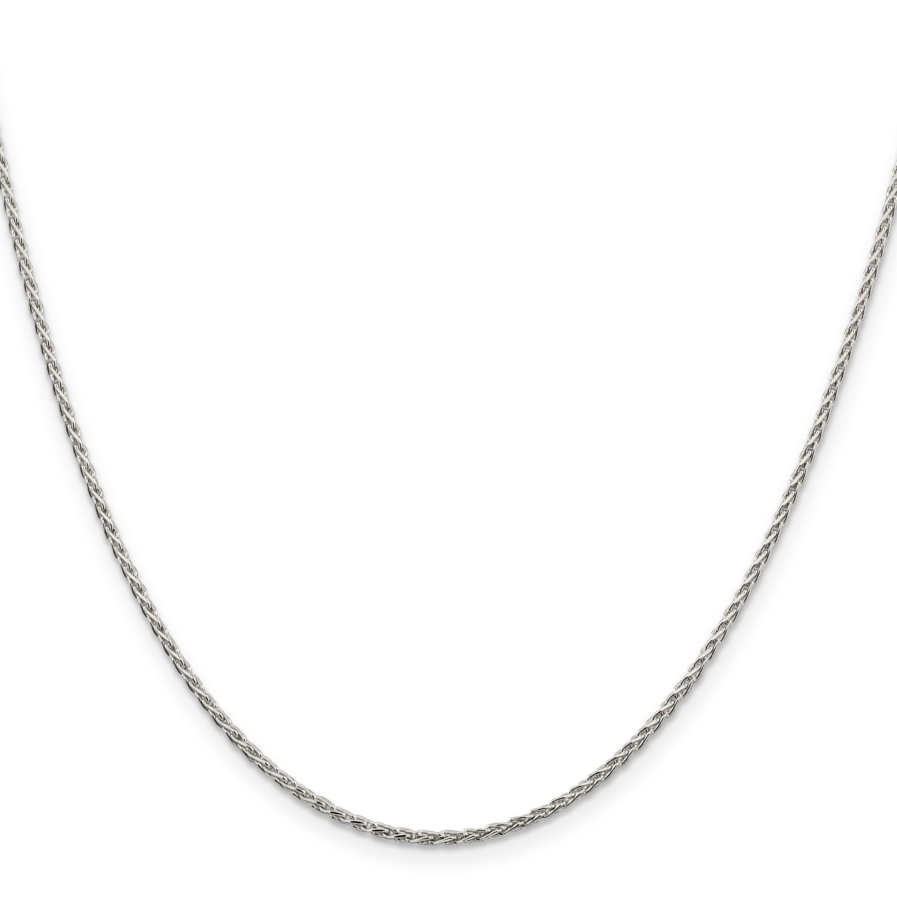 Diamond-Cut Spiga Chain Necklace in Sterling Silver, 1.5mm Secondary image