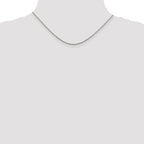 Sterling Silver 1.5mm Diamond-Cut Spiga Chain