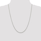 Sterling Silver 1.5mm Diamond-Cut Spiga Chain