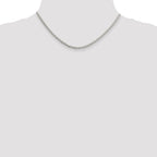 Sterling Silver 2.75mm Diamond-cut Spiga Chain