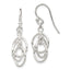 Sterling Silver Polished Dangle Earrings