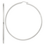 Sterling Silver 2mm Round Hoop Earrings