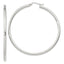 Sterling Silver 2.5mm Round Hoop Earrings