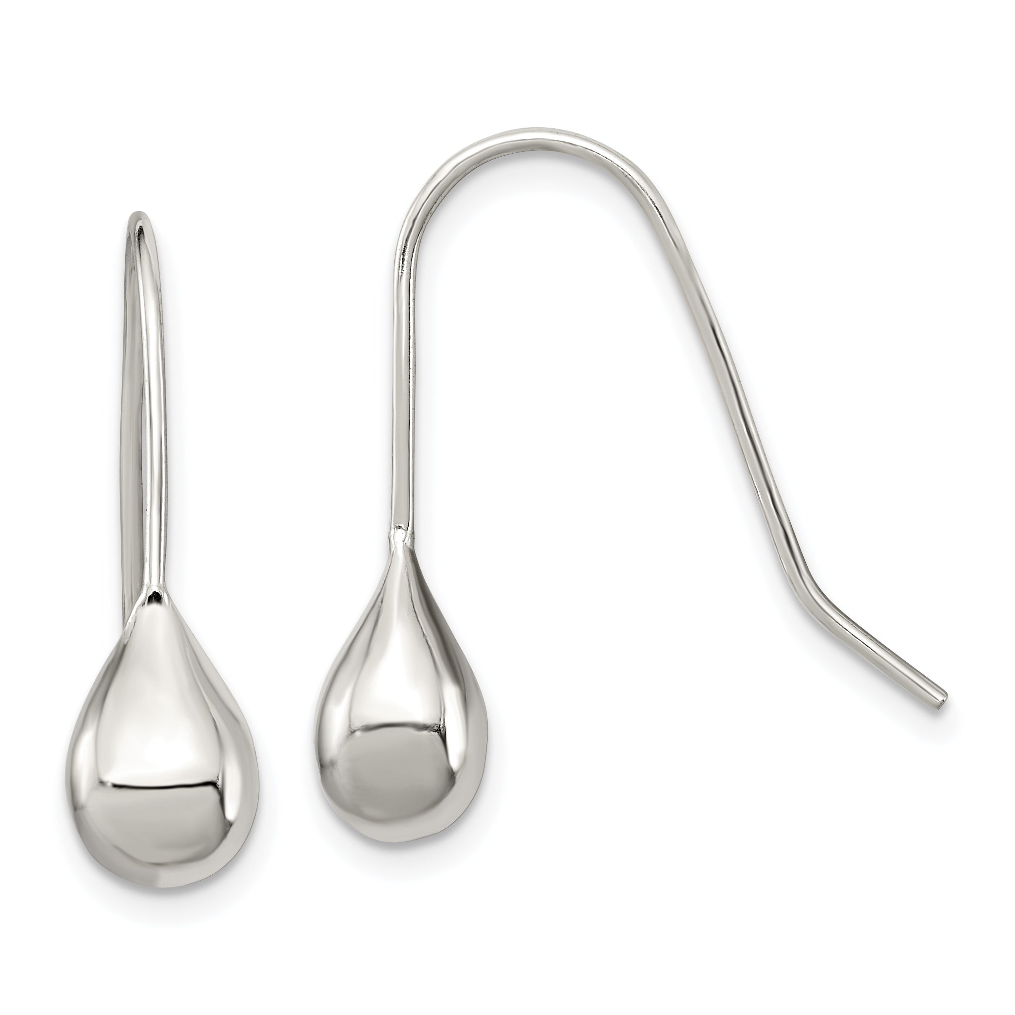 Sterling Silver Teardrop Earrings Main image