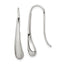 Sterling Silver Teardrop Wire Earrings