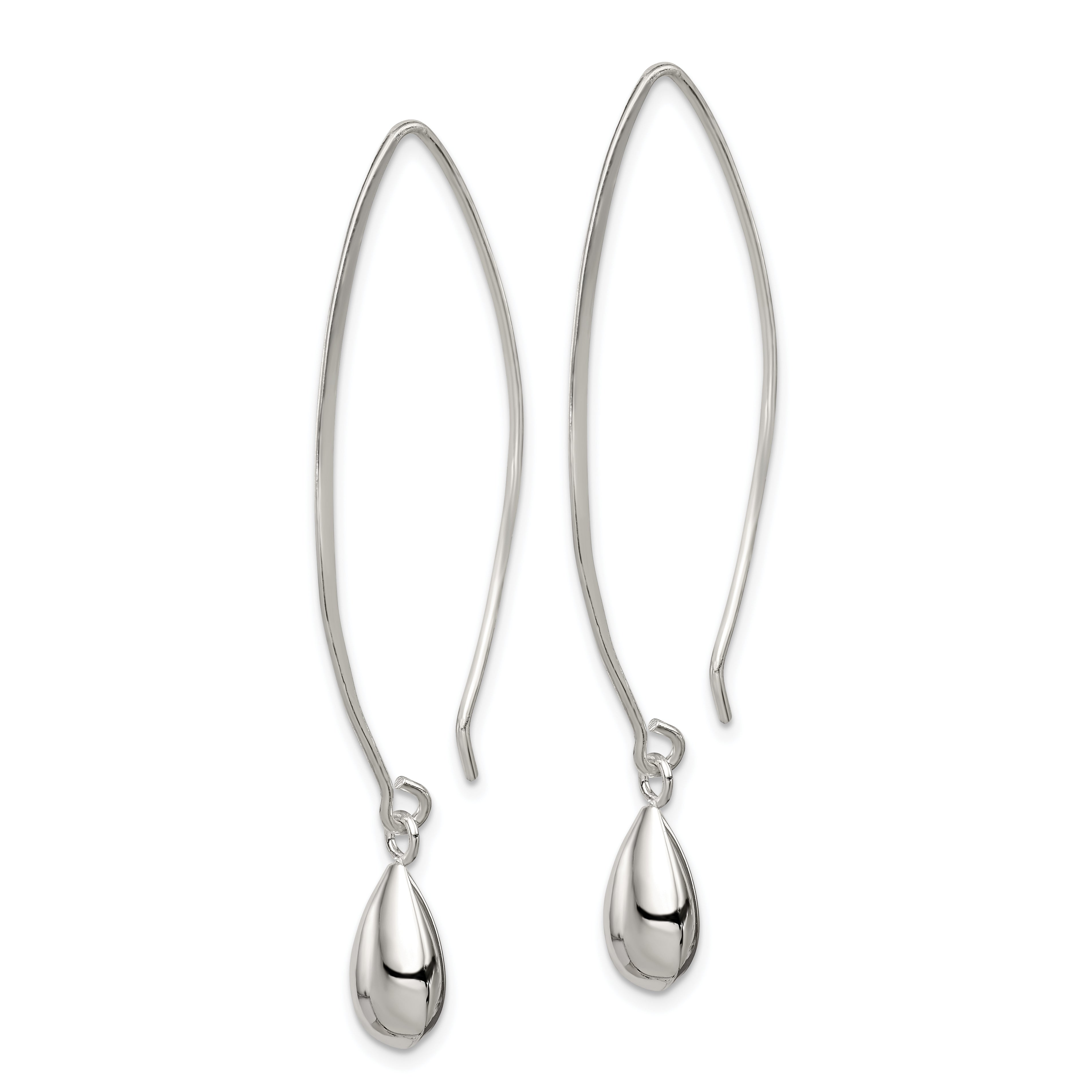 Sterling Silver Fancy Earrings Secondary image
