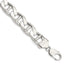 Sterling Silver 13.5mm D/C Flat Anchor Curb Chain