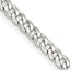 Sterling Silver Curb Chain Necklace 4mm