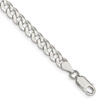 Sterling Silver Curb Chain Bracelet 5mm