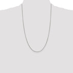 Sterling Silver 2mm Rolo Chain Anklet