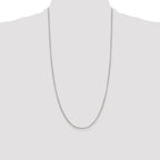 Sterling Silver 2mm Rolo Chain Anklet