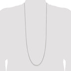 Sterling Silver 2mm Rolo Chain Anklet