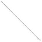Sterling Silver 2mm Rolo Chain Anklet