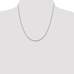 Sterling Silver 2mm Loose Rope Chain