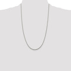 Sterling Silver 2mm Loose Rope Chain