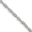 Sterling Silver 2mm Loose Rope Chain